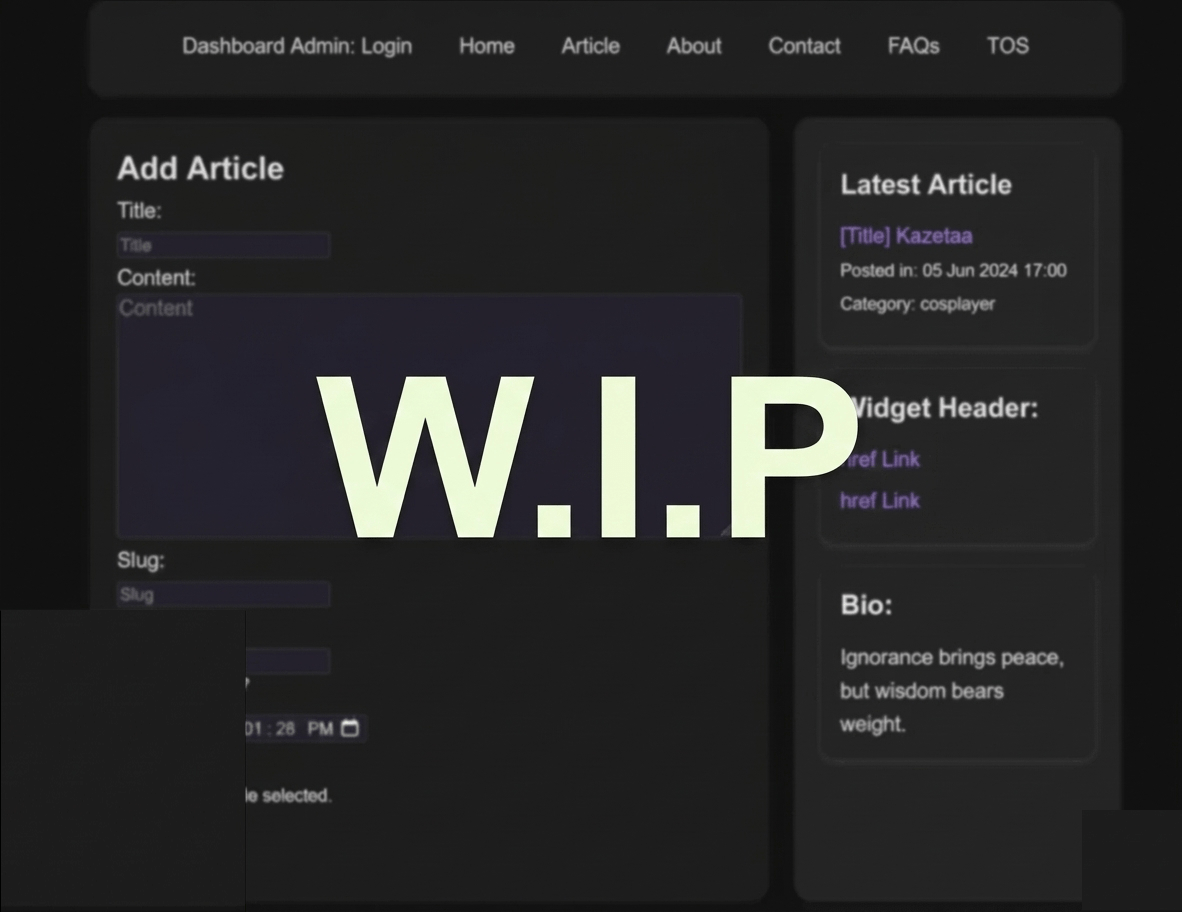 ArticleHub - Lightweight Article CMS screenshot